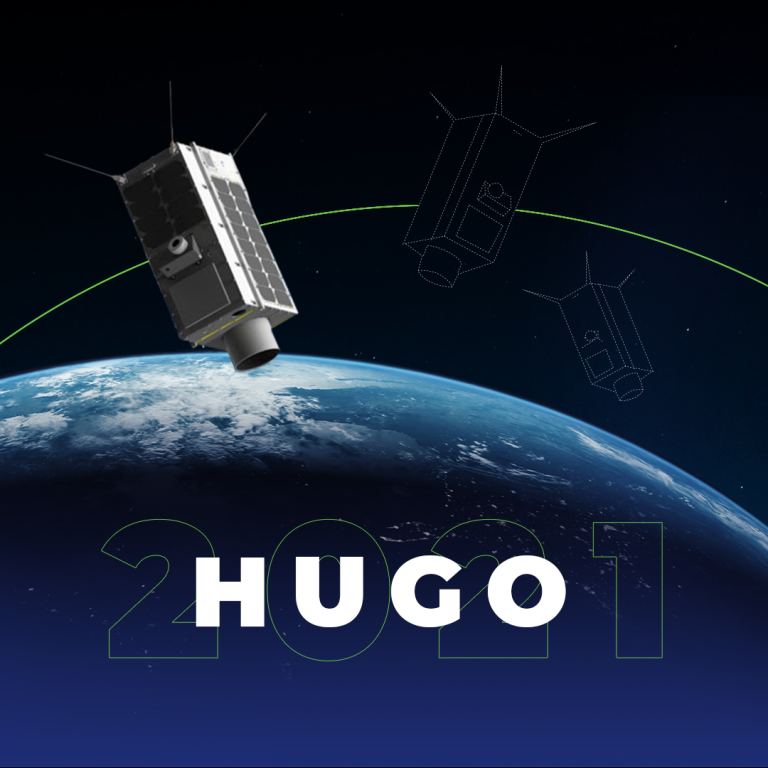 Satellite Hugo from GHGSaT with ABB Optical Sensor