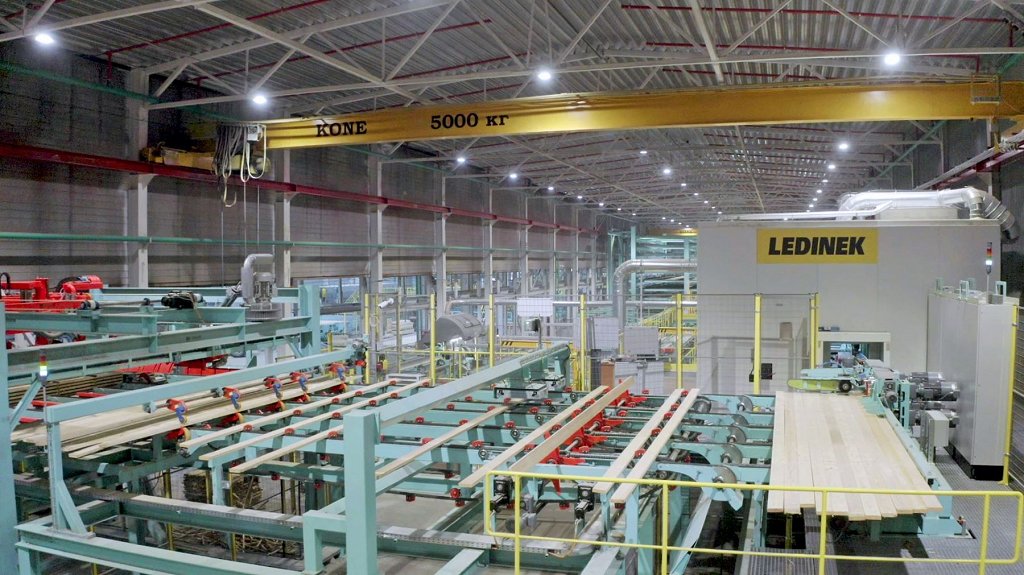 Podjetje Ledinek pričelo z gradnjo največje proizvodnje linije za CLT na svetu