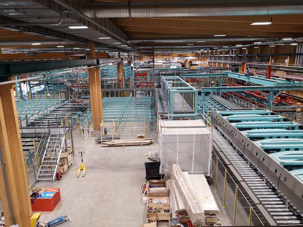 Podjetje Ledinek na Švedskem končuje enega svojih največjih projektov, kjer so postavili nov tovarniški obrat za švedsko podjetje Södra