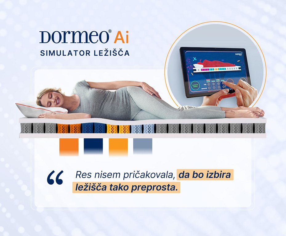 Gre za prvo ležišče na svetu, ki se uporabniku prilagodi v realnem času, in sicer že medtem ko leži na njem