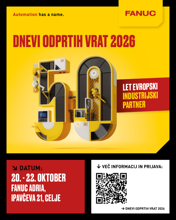 FANUC dnevi odprtih vrat
