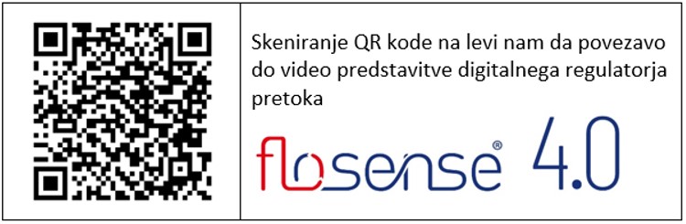 flosense QR koda
